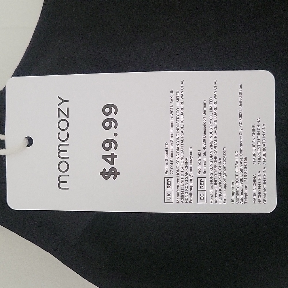 NWT Momcozy Black Nursing Bra Size M - Picture 3 of 11